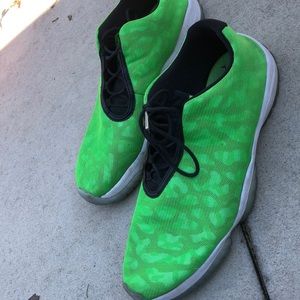 Jordan future low. Green camo Size 12